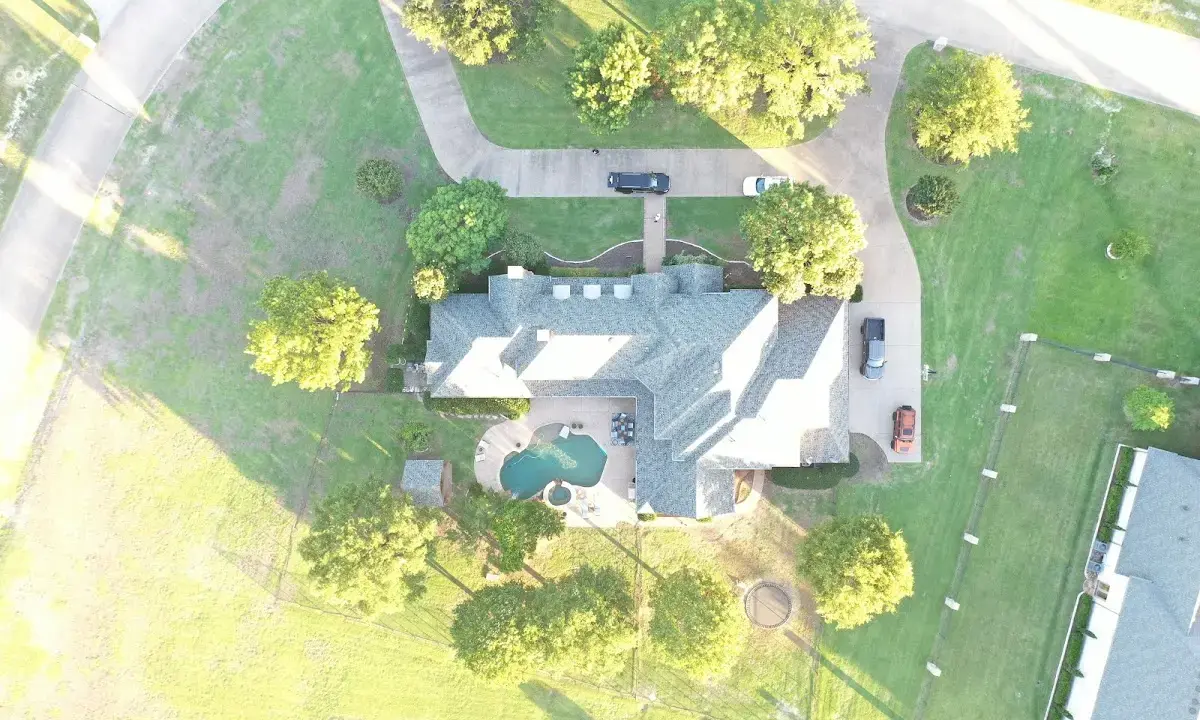 New shingle roof installation on a home in St. Augustine Shores